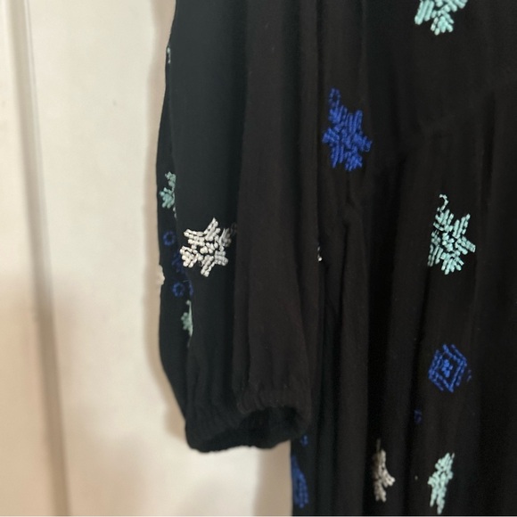 Women’s Free People Mini Dress Sz: S/P Black & Multicolor - Picture 3 of 8